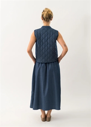 Akane maxi skirt Dark Blue Lollys Laundry 